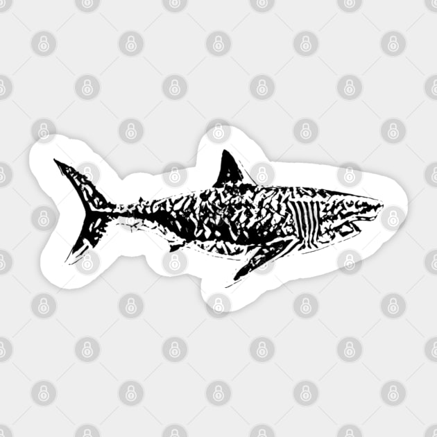 Shark Sticker by Nimmersatt